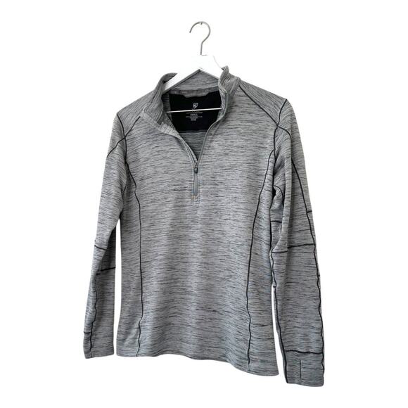 Kuhl Gray Men's Alloy 1/4 Zip Size Small - Picture 2 of 8